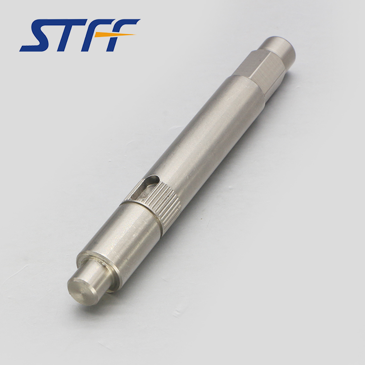 Knurling motor shaft with keyways