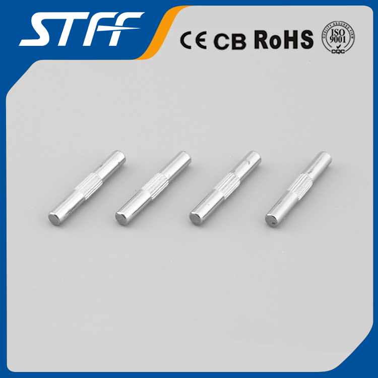 2.0 High precision micro motor shafts vibrating motor axis micro shafts pin with a knurling Stainless steel shaft or pin with a knurling