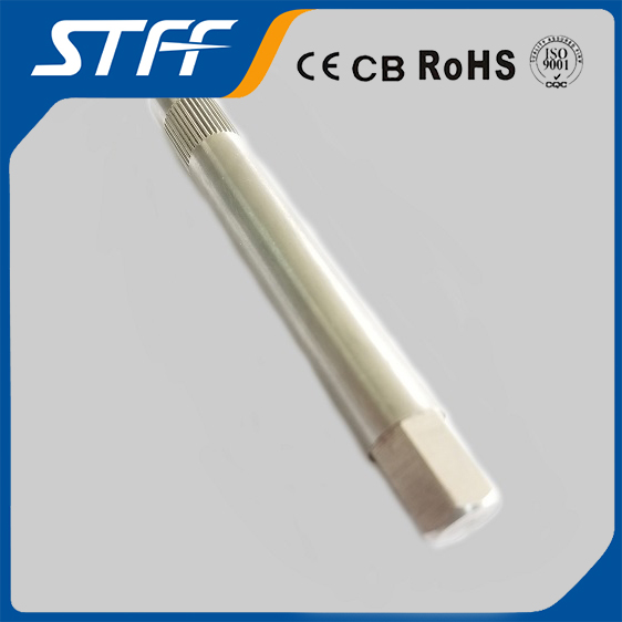 Hexagon knurling motor shaft
